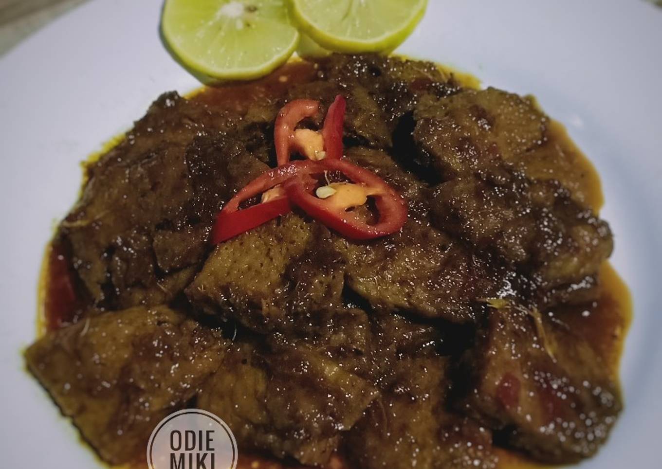 Lapis Daging Vegetarian (berbahan dasar Gluten)