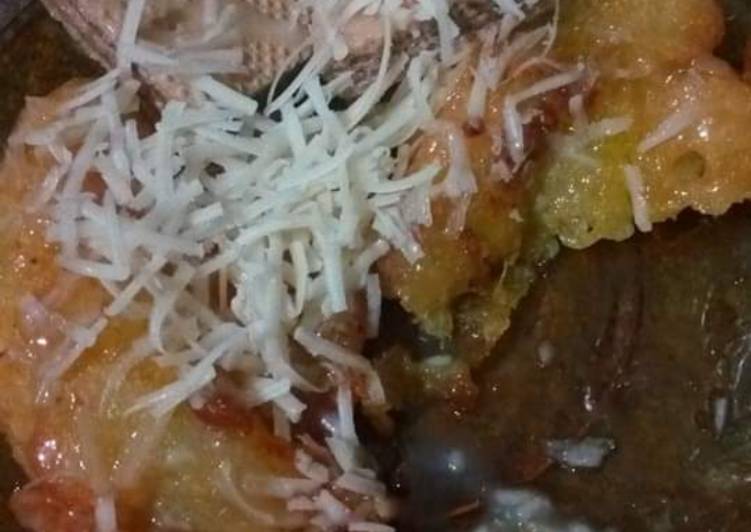 Pisang Goreng Krispy Tabur Keju