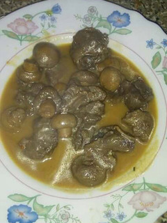 Una foto de Venado en salsa