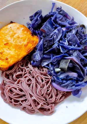 Hình của món Ức gà nướng sa tế 🍗🌶🥢.