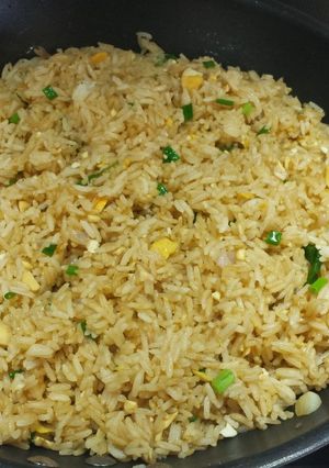 Foto resep Nasi goreng + telur asin