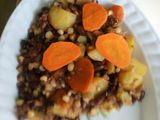 Githeri with Irish potatoes