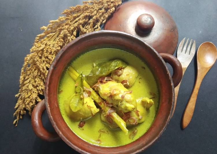 Opor Ayam ala RM Gudek Yu Nap