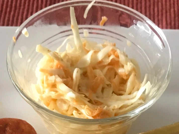 Pasos sencillos para Hacer Ensalada “Coleslaw” o repollo y zanahoria  que Delicioso