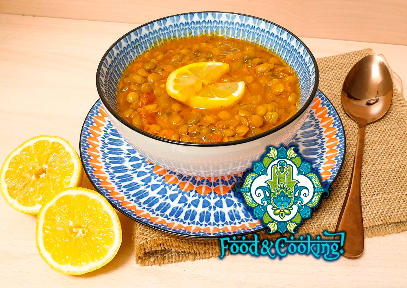 Sopa de Lentejas Marroquí