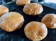 A picture of flour,sugar, baking powder