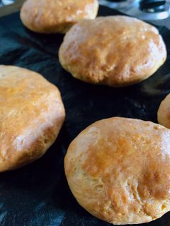 Φωτογραφία της συνταγής Αφράτα ψωμάκια χωρίς μαγιά