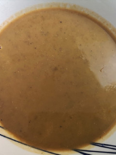 Una foto de Crema de Lentejas