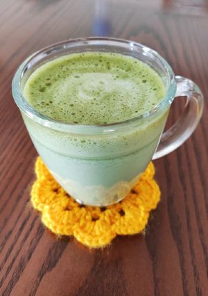 Φωτογραφία της συνταγής "Matcha latte" 🍃🍵