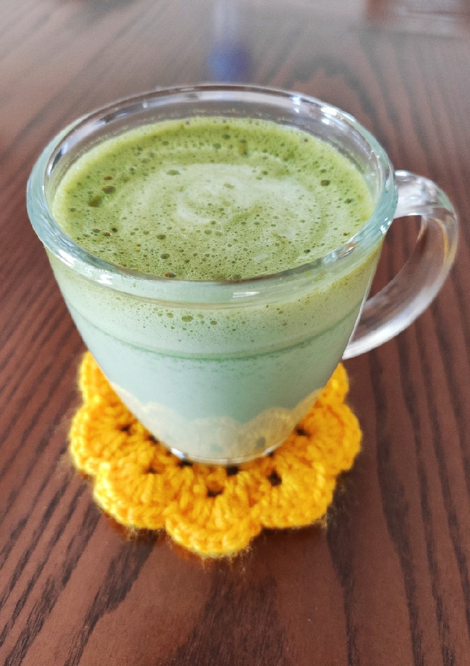 Φωτογραφία της συνταγής "Matcha latte" 🍃🍵