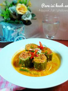 Foto resep Pare Isi kuah santan