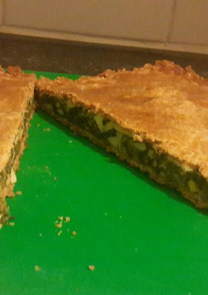 Una foto de Torta pascualina masa integral (espinacas congeladas)