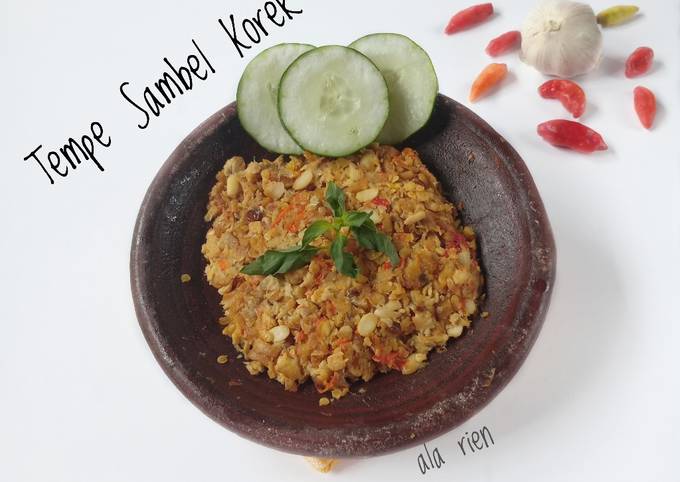 Tempe Goreng Sambel Korek