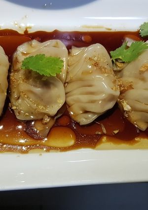 รูปของ เกี๊ยวซ่า dumpling#ปาร์ตี้ของว่าง