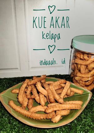 Foto resep Kue Akar Kelapa