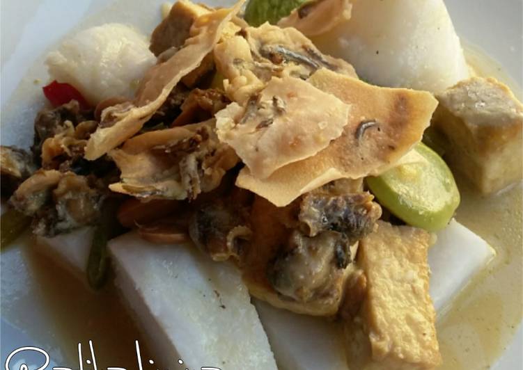 Resep Ketupat Sayur Tauco Kerang 😘 Anti Gagal