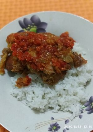 Foto resep Ayam geprek