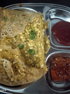 A picture of Paneer bhurji paratha.