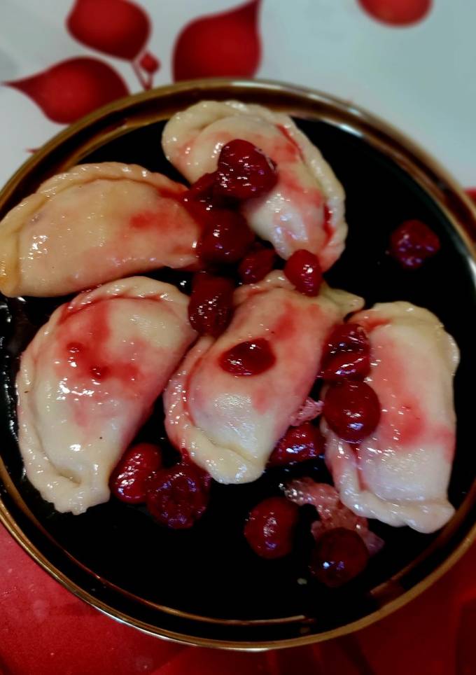 Вареники з вишнями🍒