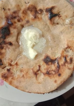 A picture of Tanduri patato Parantha.