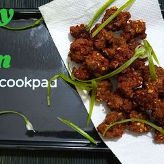 A picture of Meat Balls / mince pop corns / Qeemay ki Goliyan.
