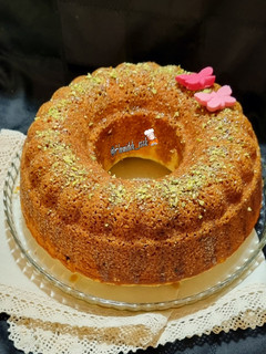 عکسی از دستور کیک کشمشی پرتقالی (روز پدر)🍊
