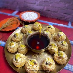 A picture of Joynagar Kheer Moya.