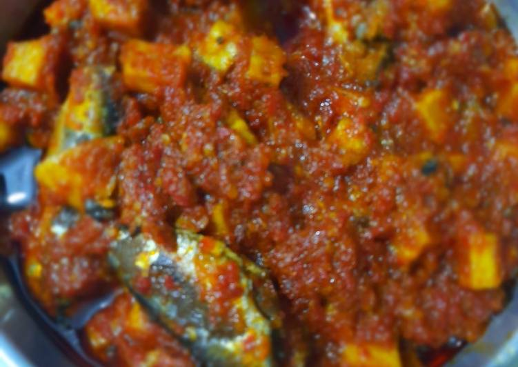 Balado Sarden dan Kentang