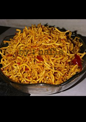 Foto resep Camilan mie pedas
