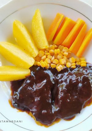 Foto resep Beef Steak With Blackpepper Souce