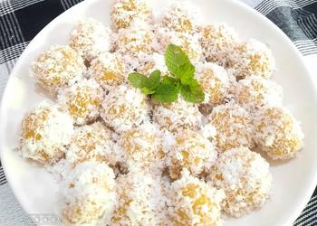 Cara Memasak Cepat Klepon Labu Kuning Gurih Mantul