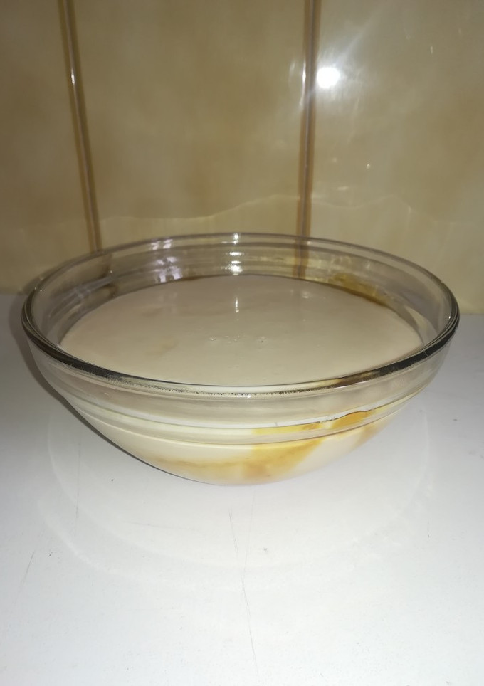Una foto de Flan de quesitos sin horno