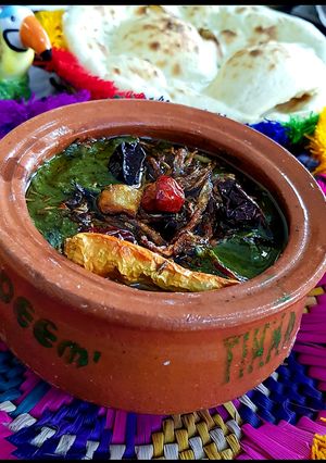 A picture of Sarsoon ka saag.