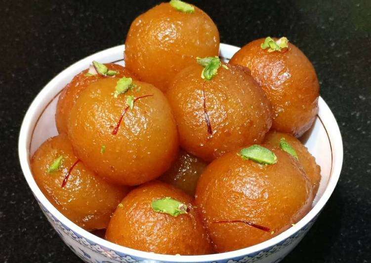 Recipe of Sooji Gulab Jamun in 22 Minutes at Home