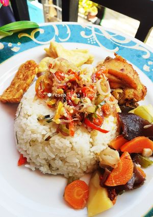 Foto resep Nasi Gurih Daun Jeruk
