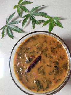 புளிச்சக் கீரை சாம்பார் (Gongura leaves sambar) செய்முறை முக்கிய புகைப்படம்