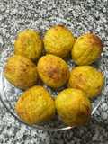 Bolitas de plátano maduro