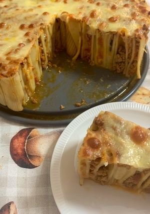 Φωτογραφία της συνταγής Μακαρονόπιτα αλλιώς !!! (Incredible Pasta Pie)