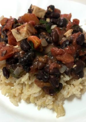 Foto de Chilli de tofu sem picante (vegan)