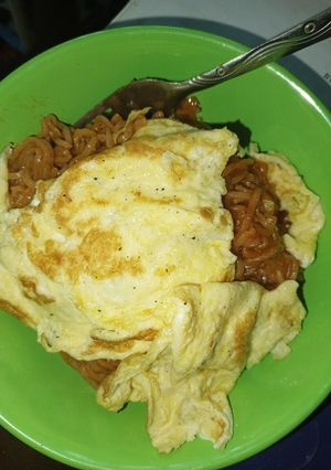 A picture of Best Peppered Indomie and egg.