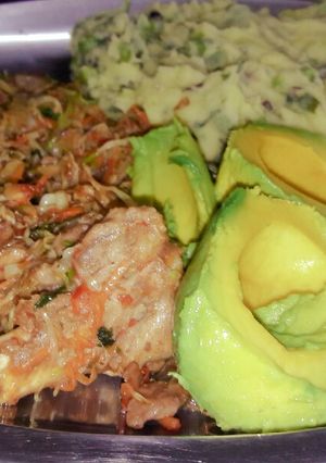A picture of Mixed mashed potatoes#myvalentinesrecipecontest.