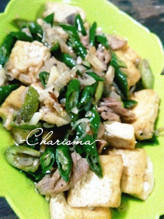 Foto resep Oseng Tahu Daging Pete
