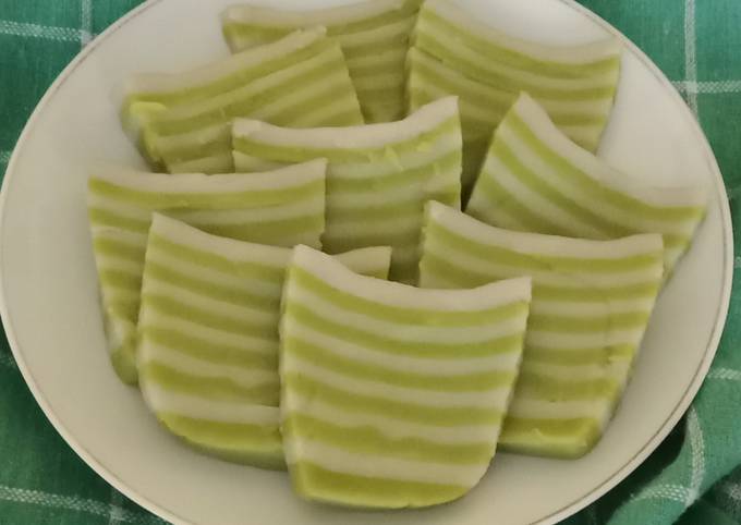 Lapis Tepung Beras (pandan)