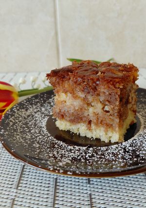 Búzadarás kefires süti recept fotója