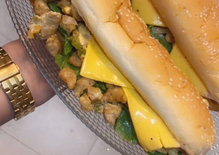 سندوتشات بالدجاج المكسيكي 😋🌭