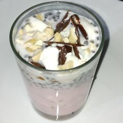 A picture of Chia Seed Falooda With Ice cream.