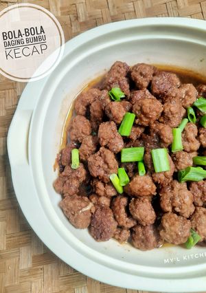 Foto resep Bola-Bola Daging Bumbu Kecap