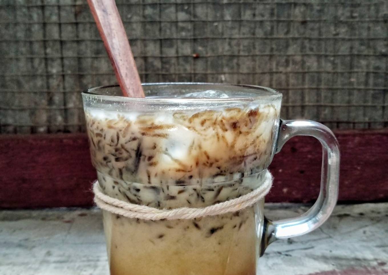 46. es cincau matcha