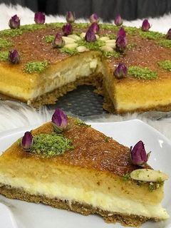صورة لوصفة تشيز كيك البسبوسه