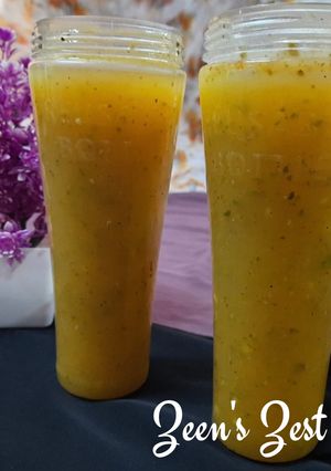 A picture of Raw Mango Sharbat.